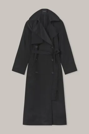 A Emery Ives Trench in Black