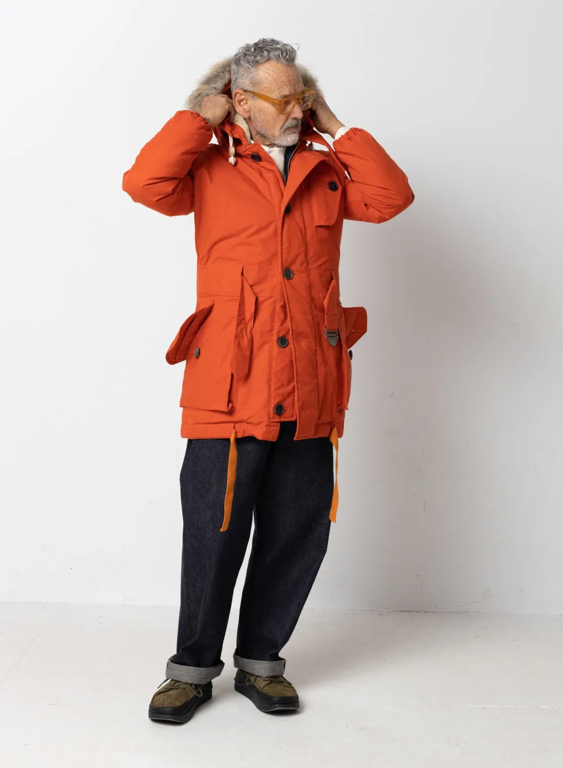 Antarctic Parka Vintage Orange