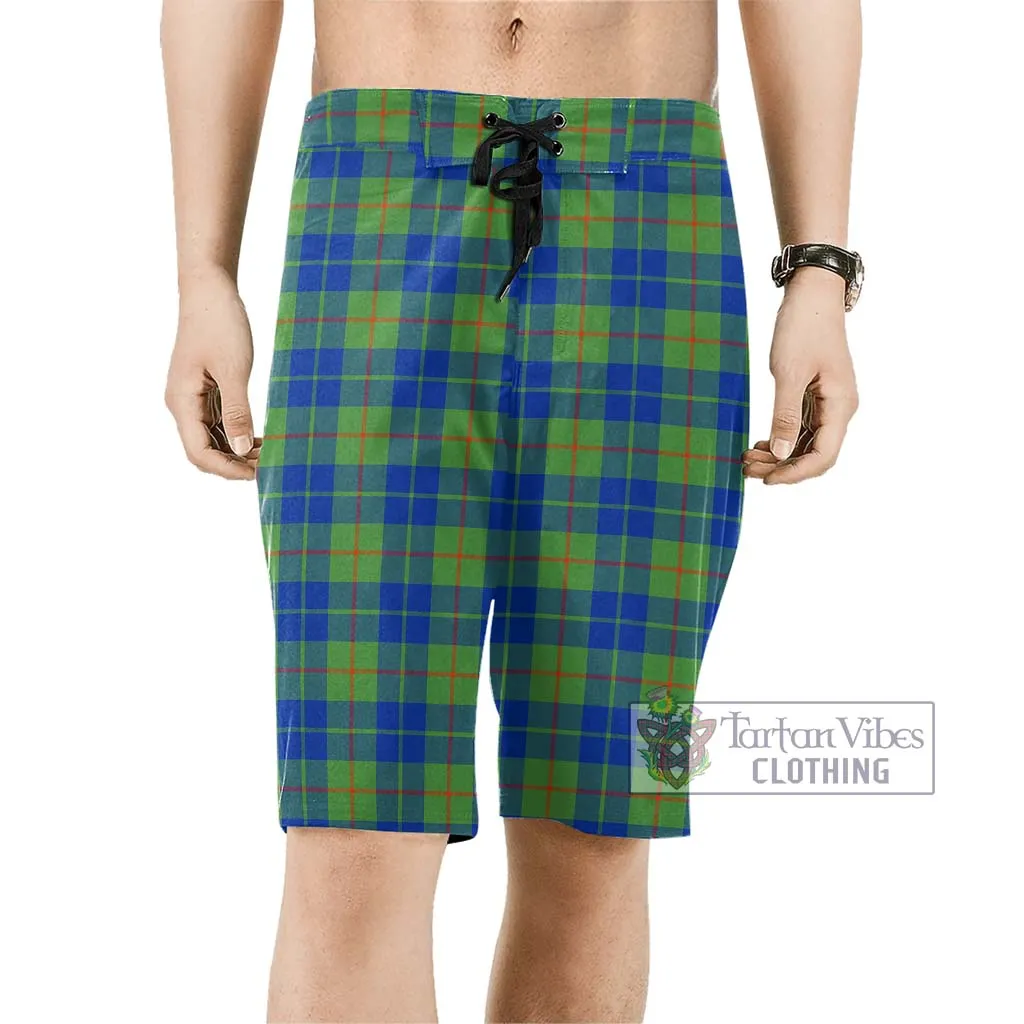 Barclay Hunting Ancient Tartan Men's Board Shorts