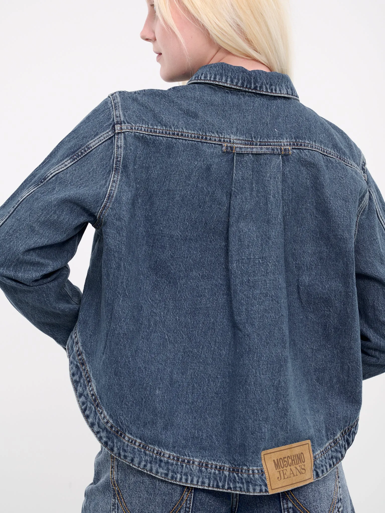 Boxy Denim Jacket (A0503-3735-BLUE)