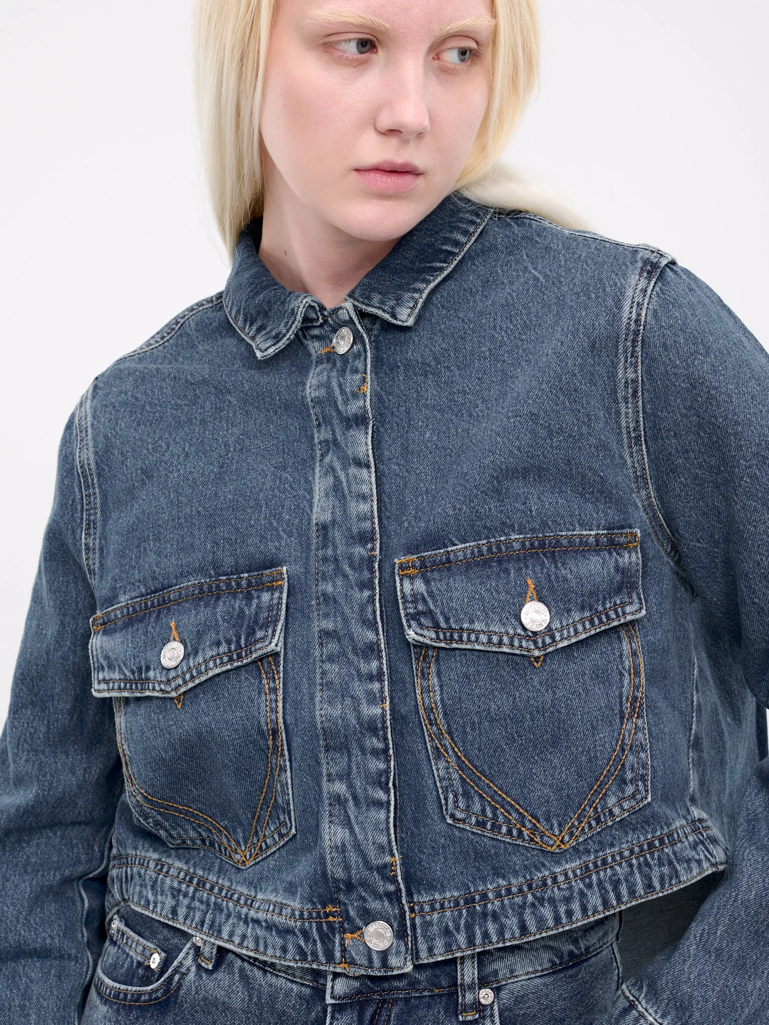 Boxy Denim Jacket (A0503-3735-BLUE)