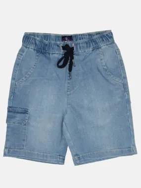 Boys Denim Cargo Shorts