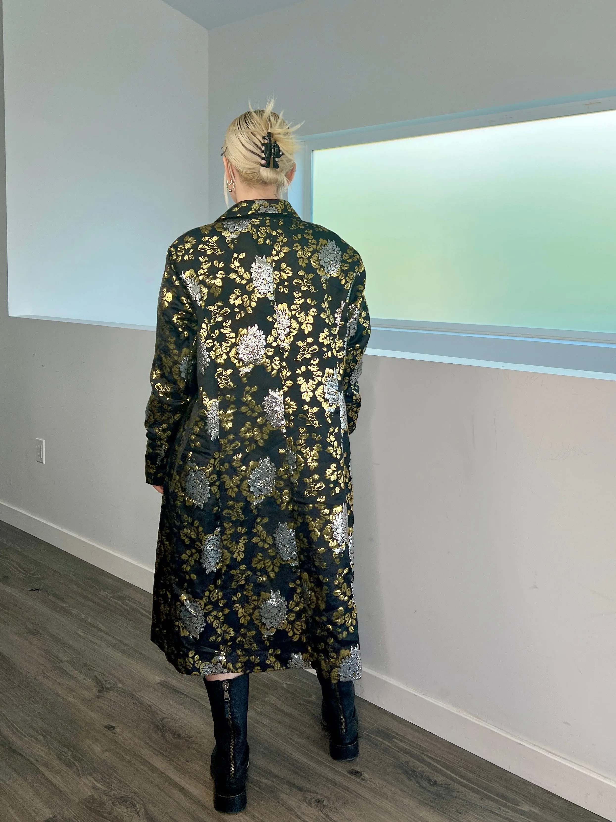 Brocade Overcoat