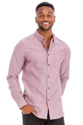 Business Casual Long Sleeve Shirts for Men