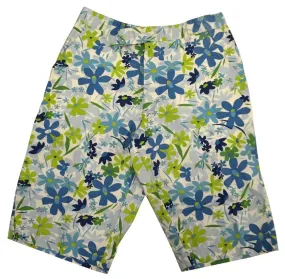 Capri Blue Floral Boardshorts