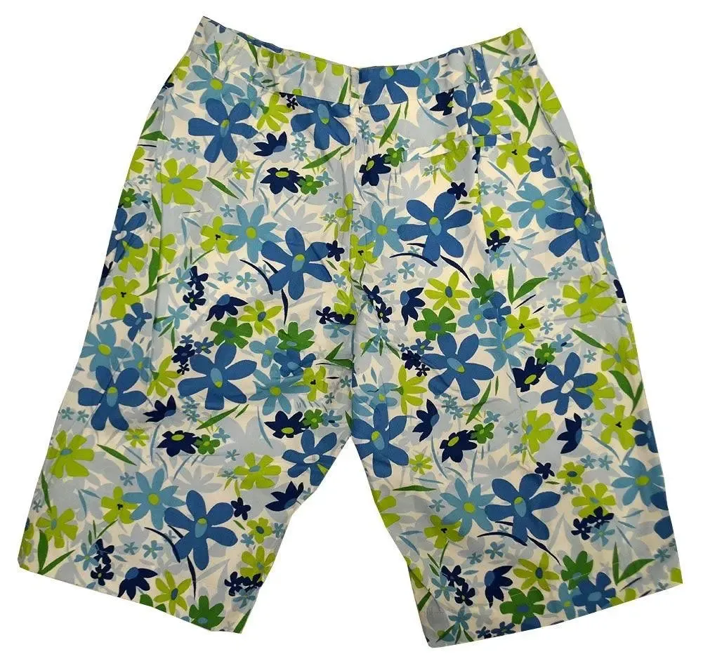 Capri Blue Floral Boardshorts