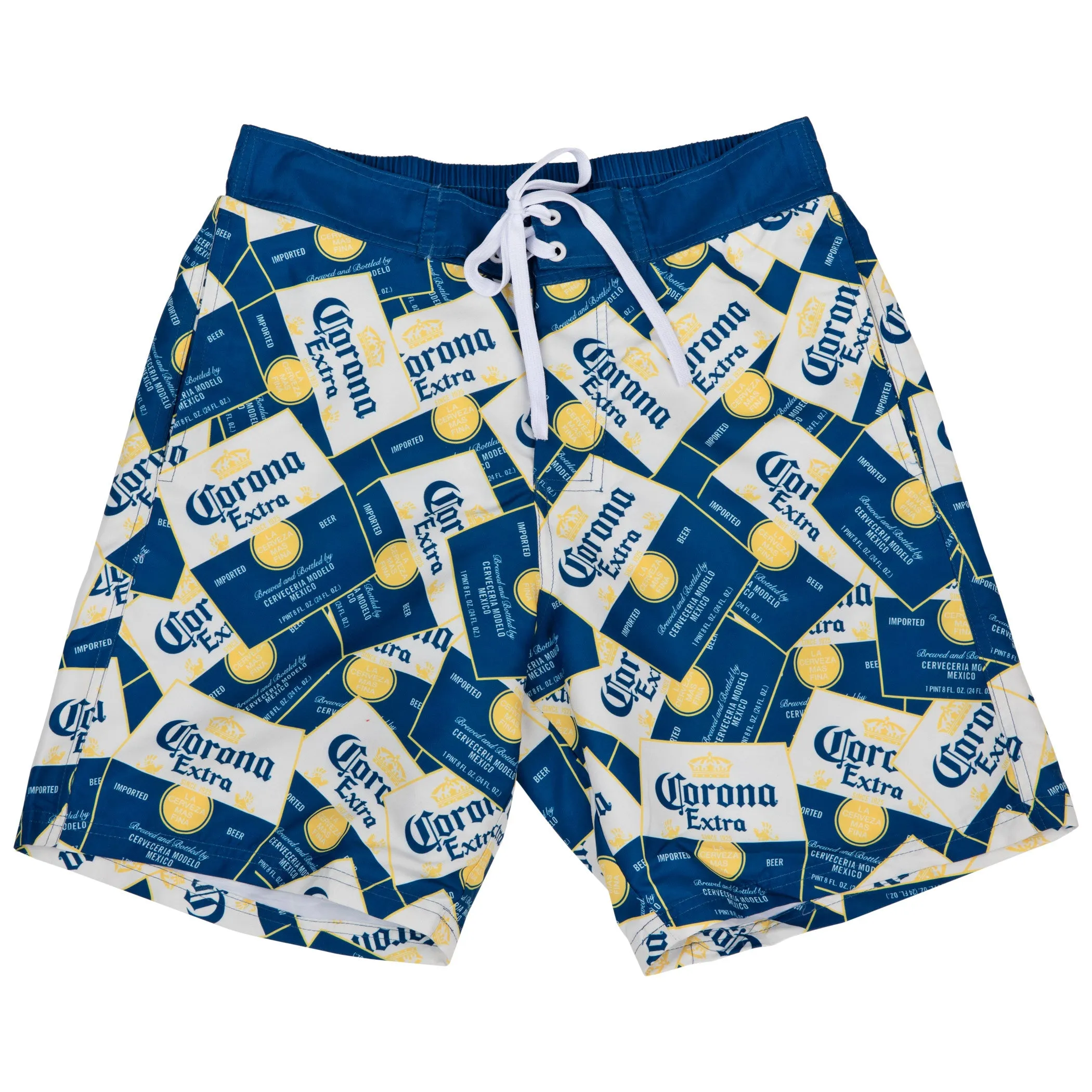 Corona Extra Scattered Labels Board Shorts