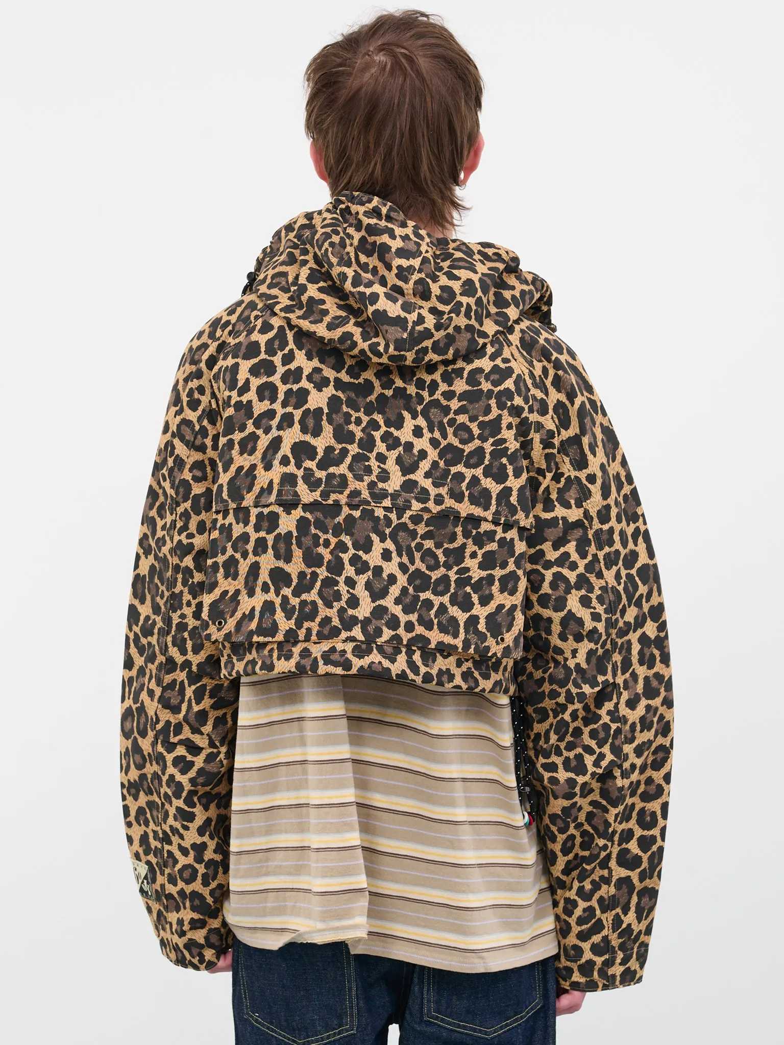 Cross Leopard Gale Parka (K2303LJ042-BROWN)