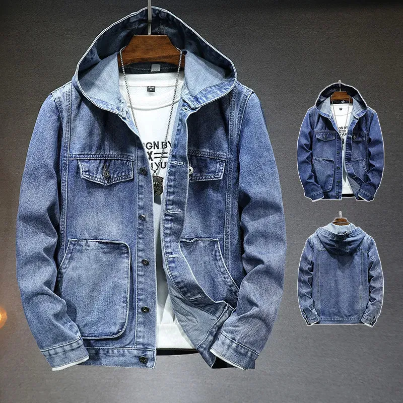 D-Street Hooded Denim Jacket