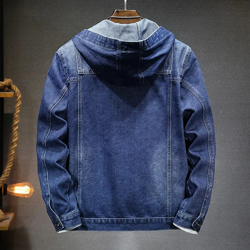 D-Street Hooded Denim Jacket