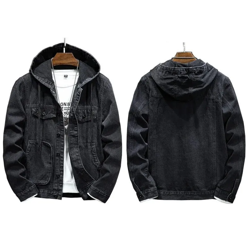 D-Street Hooded Denim Jacket