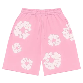 Denim Tears The Cotton Wreath Shorts 'Pink'