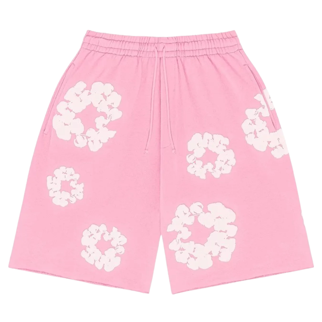 Denim Tears The Cotton Wreath Shorts 'Pink'