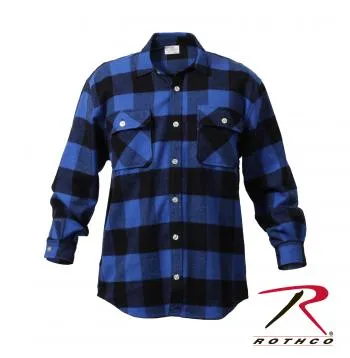 Extra Heavyweight Buffalo Plaid Flannel Shirt