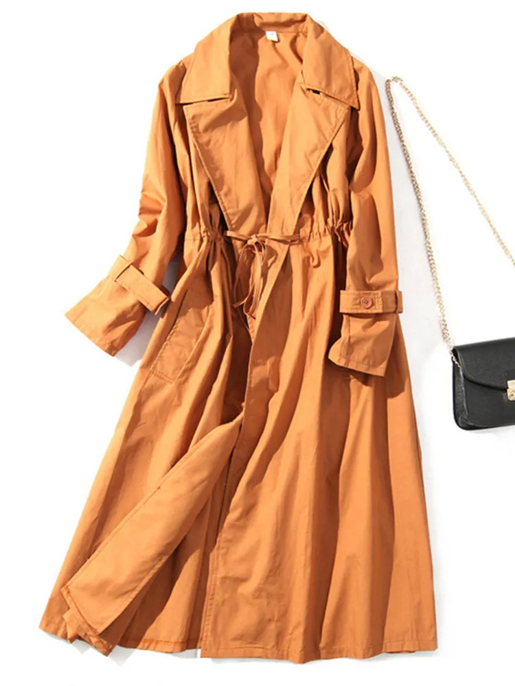 Fashion Suit Collar Trench Coats