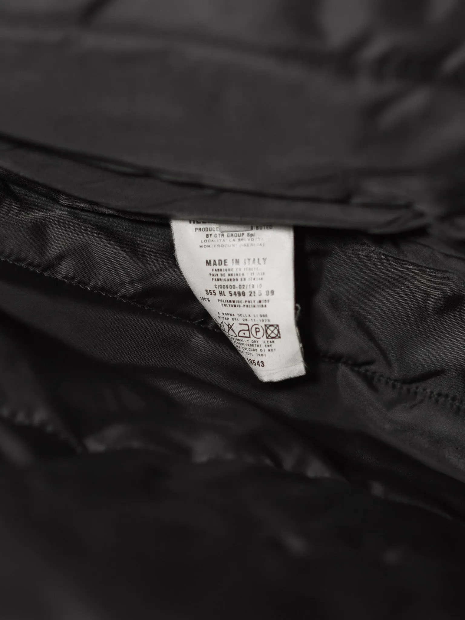 Helmut Lang AW99 Ballistic Astro Biker Parka Press Sample