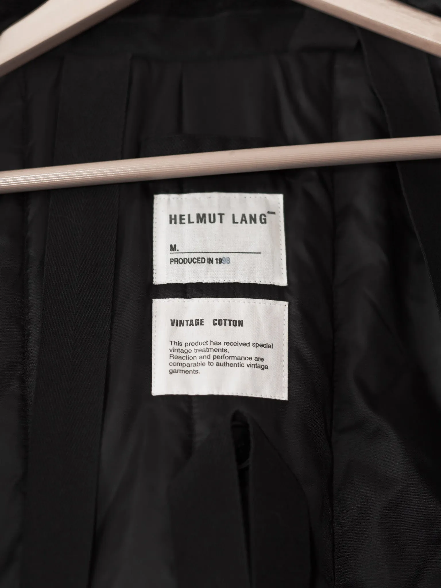 Helmut Lang AW99 Ballistic Astro Biker Parka Press Sample