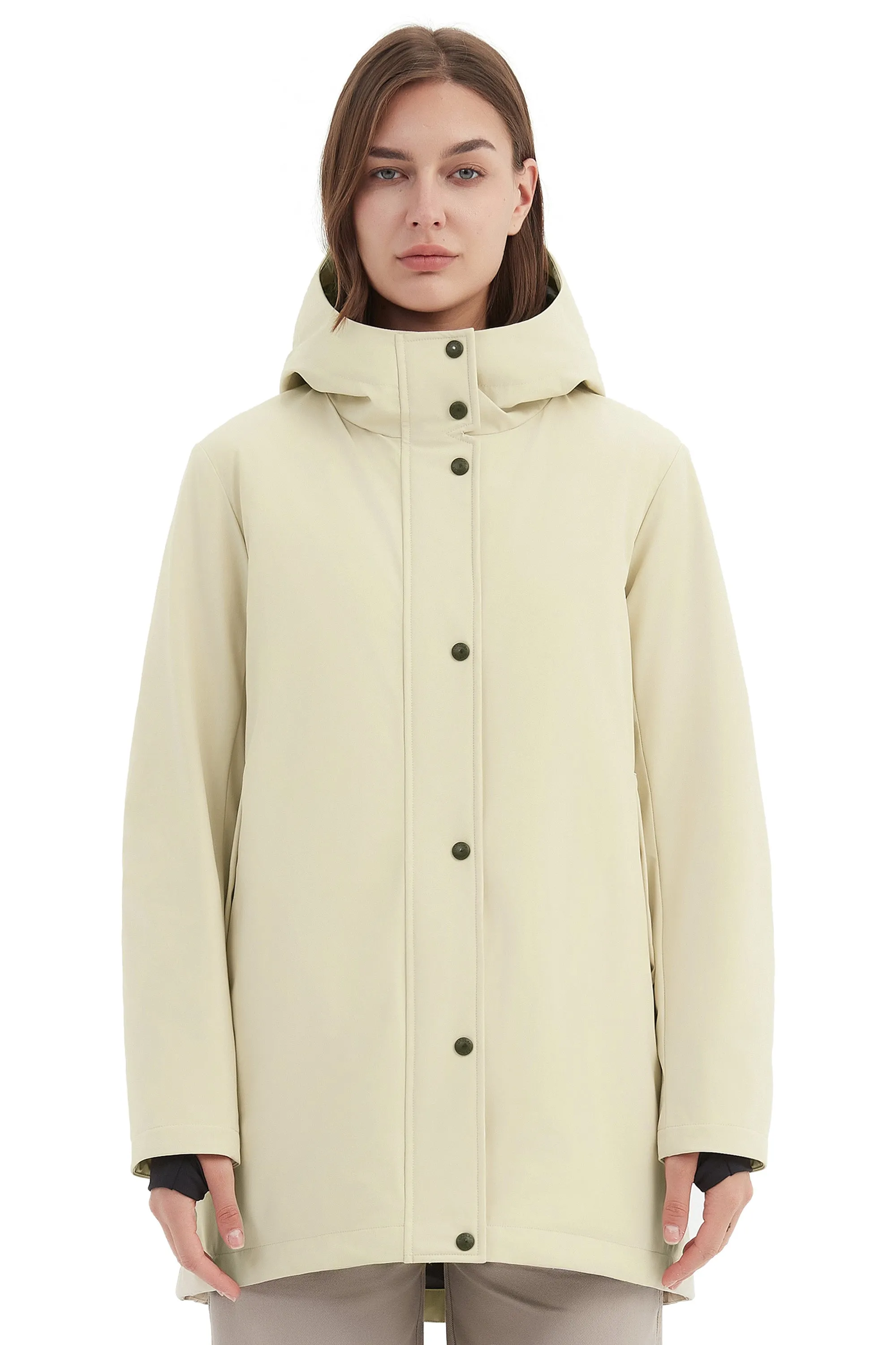 Hooded Winter Long Down Parka