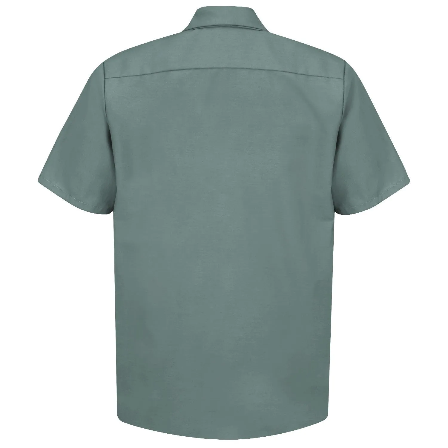 Industrial Work Shirt Short Sleeve - Light Green