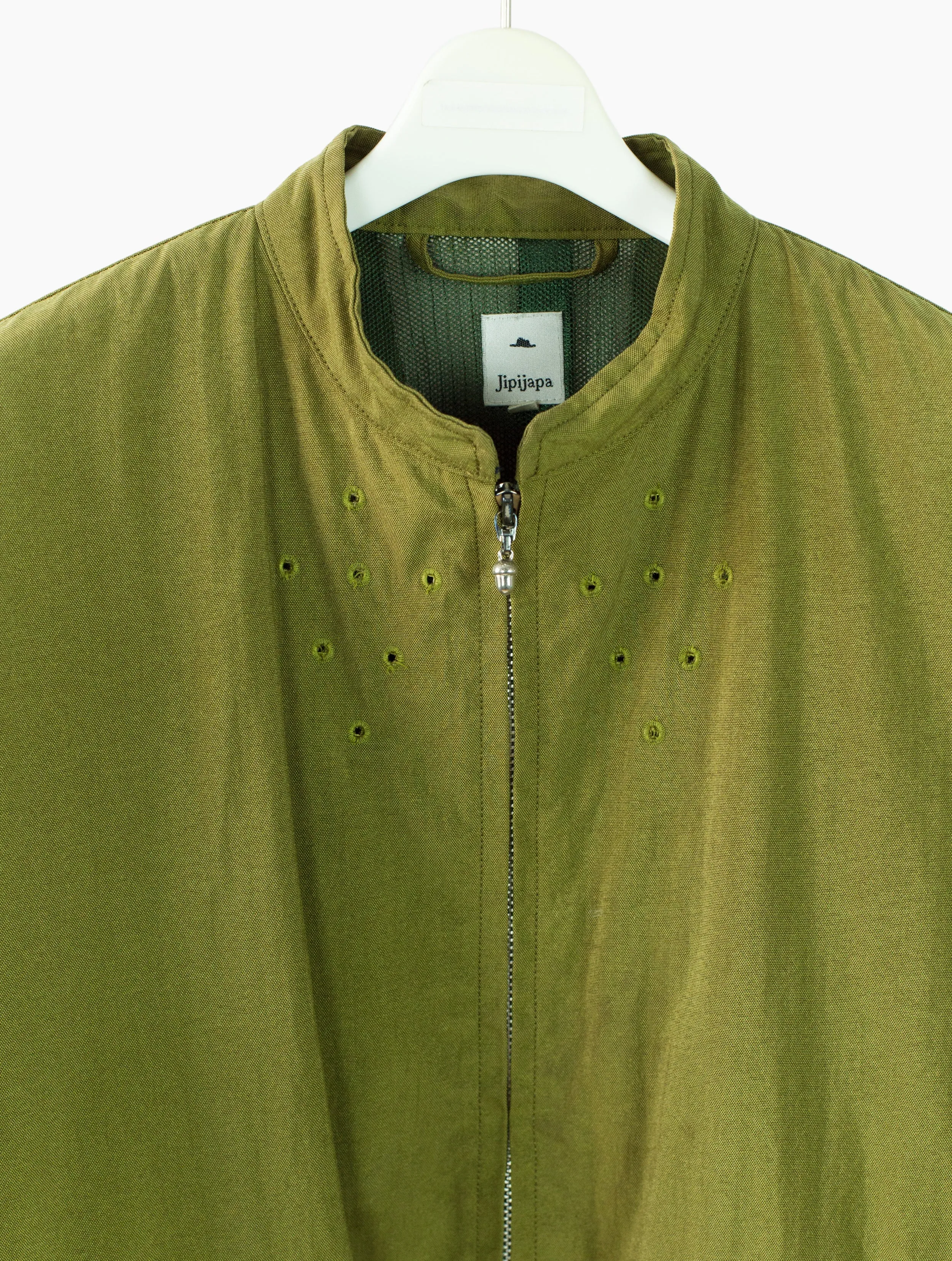 Jipijapa 00s Chartreuse Vented Biker Jacket