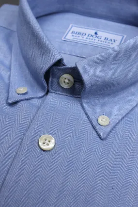 Kensington: Button Down Shirt - Blue