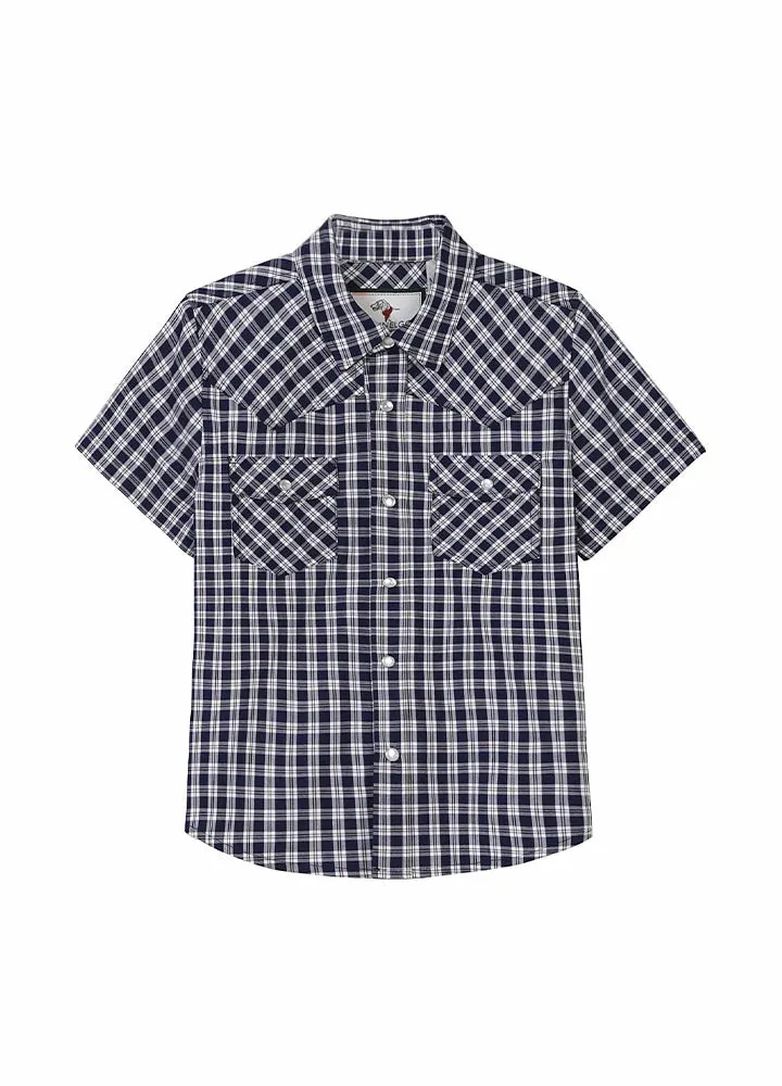 Kids Short-Sleeve Western Shirt