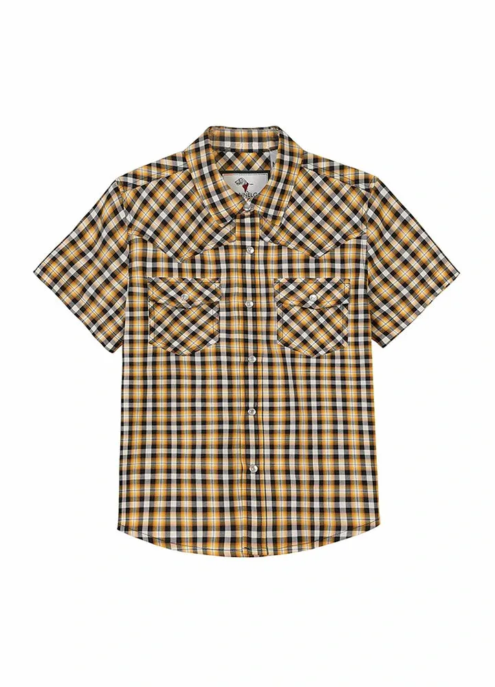 Kids Short-Sleeve Western Shirt