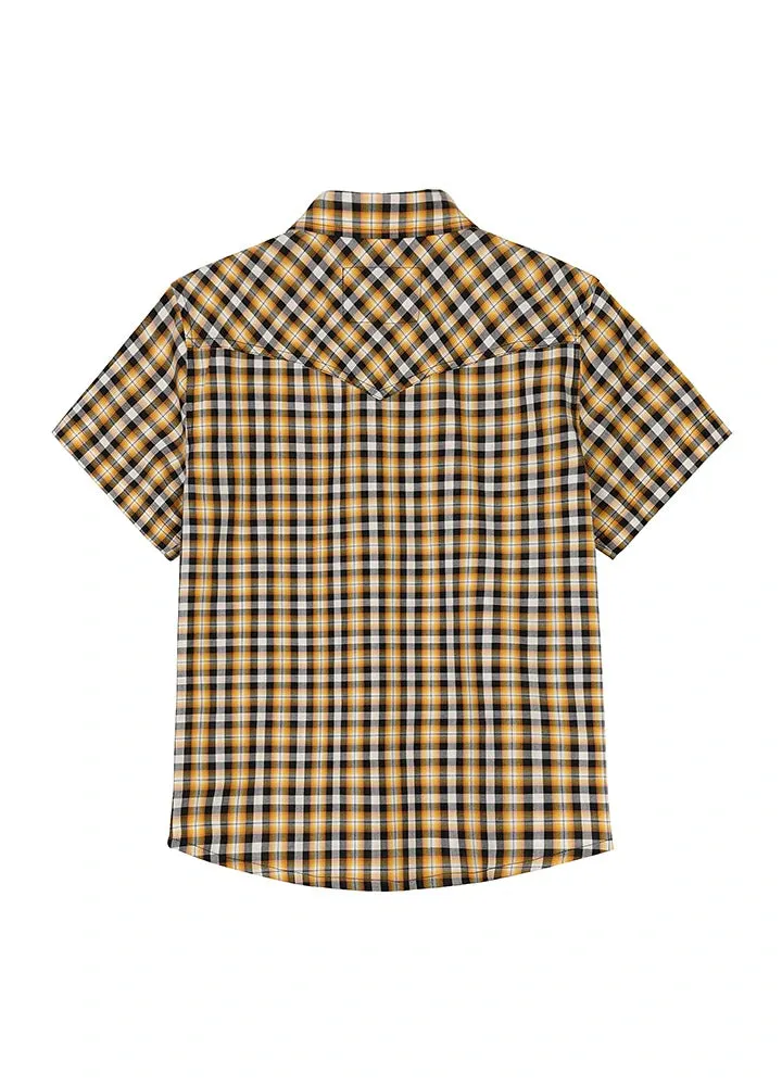 Kids Short-Sleeve Western Shirt