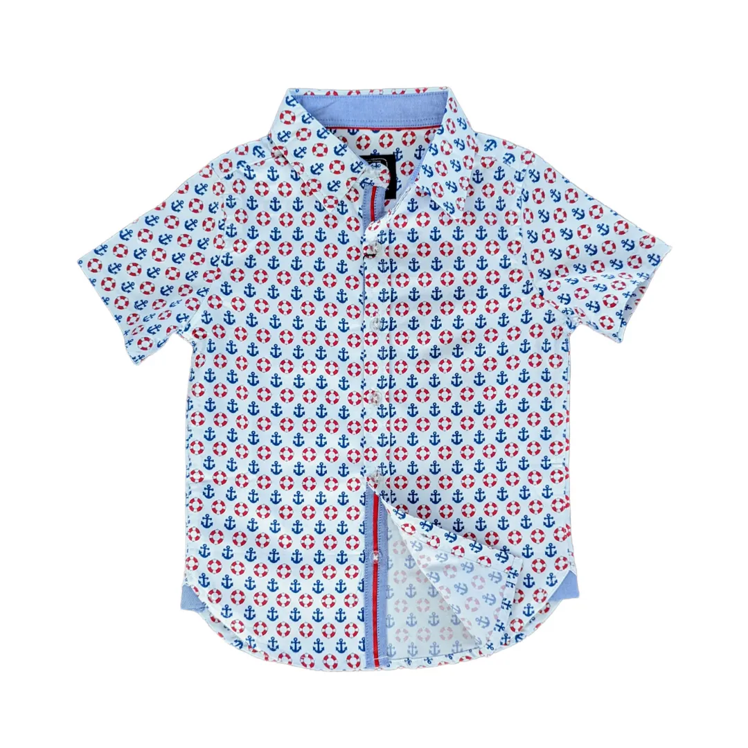 Nautical Shirt in Short Sleeves