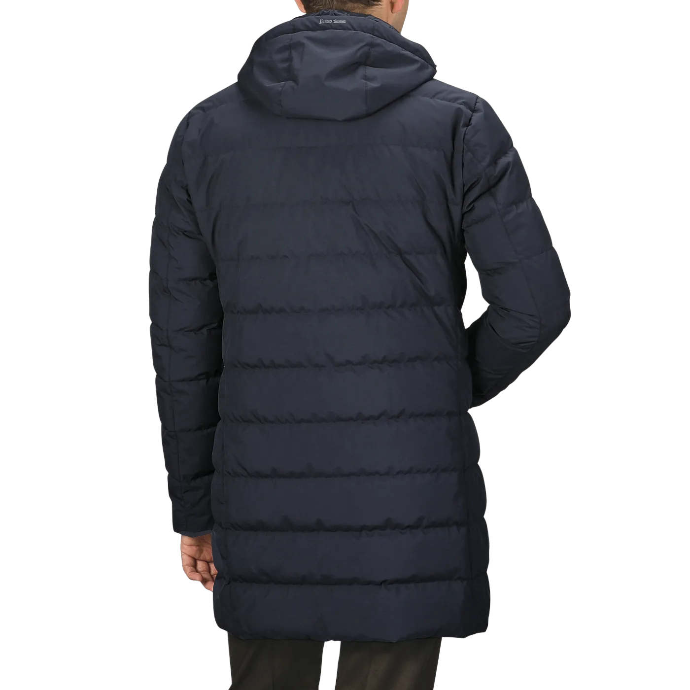 Navy Blue Nylon Gore-Tex Laminar Coat