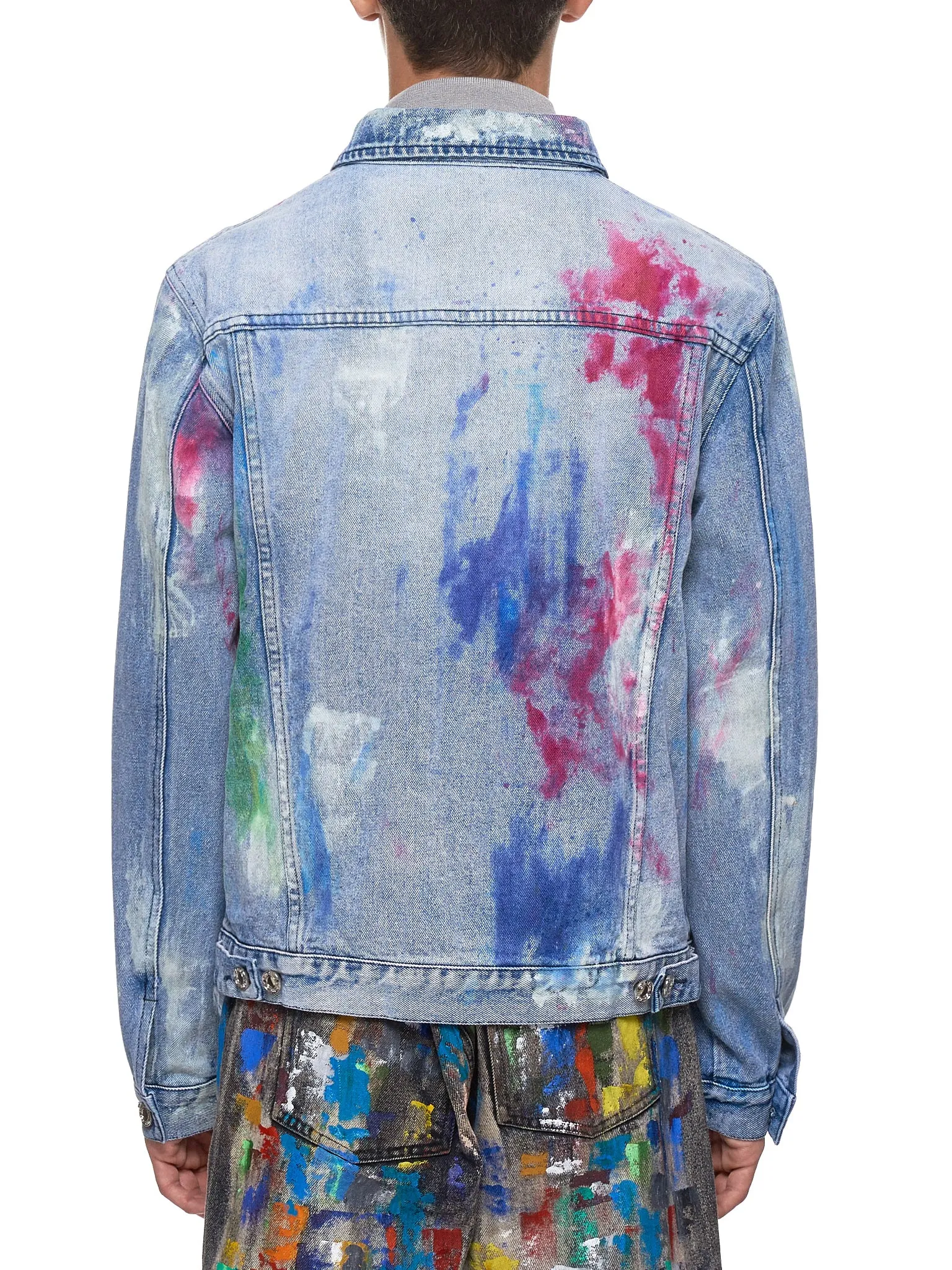 Paint-Splattered Jacket (PAINTERS-CANVAS-STONEWASH)