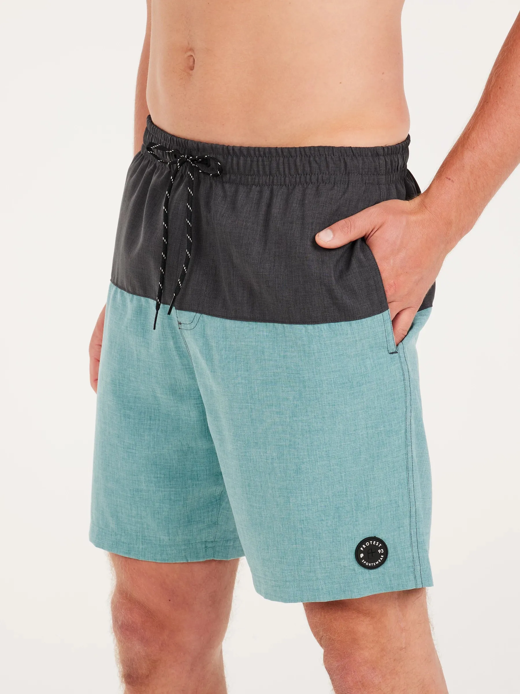 Protest PRTHELI Men's Swim Shorts - Arctic Green