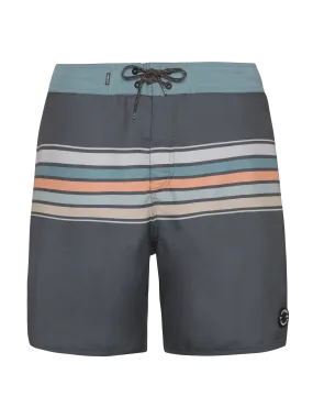 Protest PRTKALFORD Men's Striped Swim Short - Hunter Green