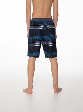 Protest Reese JR Long swim shorts - Oxford Blue