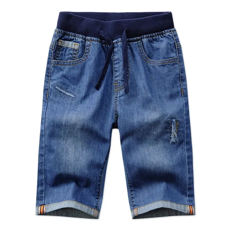 Stylish Boys' Denim Jean Shorts - Summer Ready