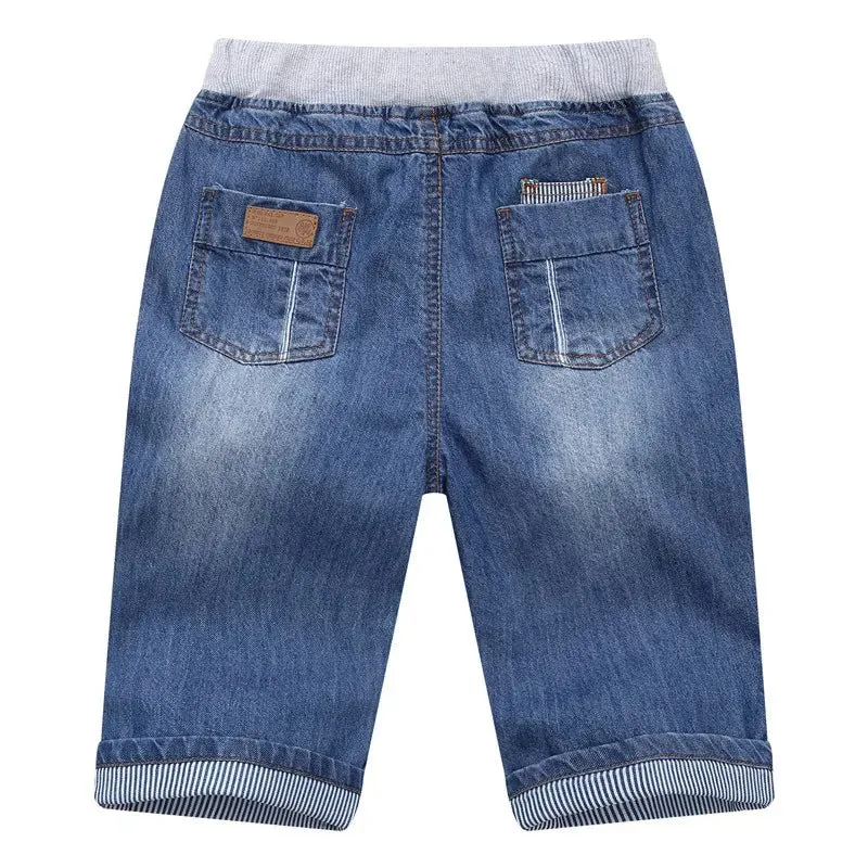 Stylish Boys' Denim Jean Shorts - Summer Ready