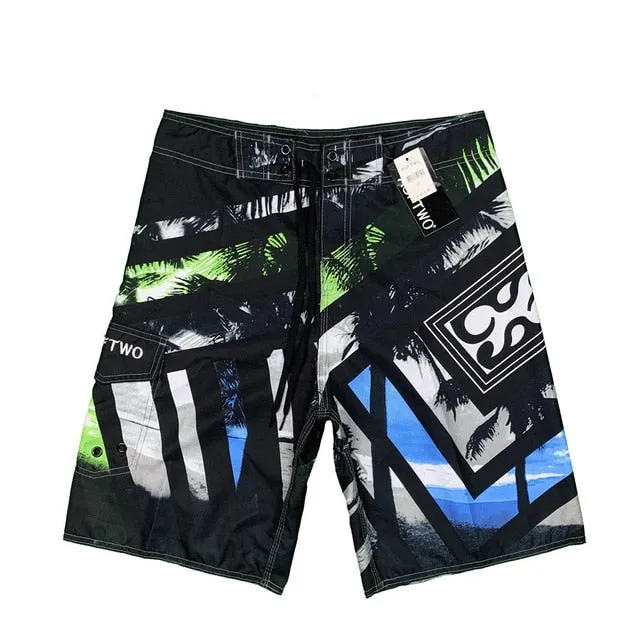 Summer Board Shorts Men Quick Dry Swimming Trunks Swimwear bañadores hombre Bermuda Vacation Surf Beach Short Pants Casual Male