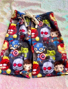 Superheroes Board Shorts