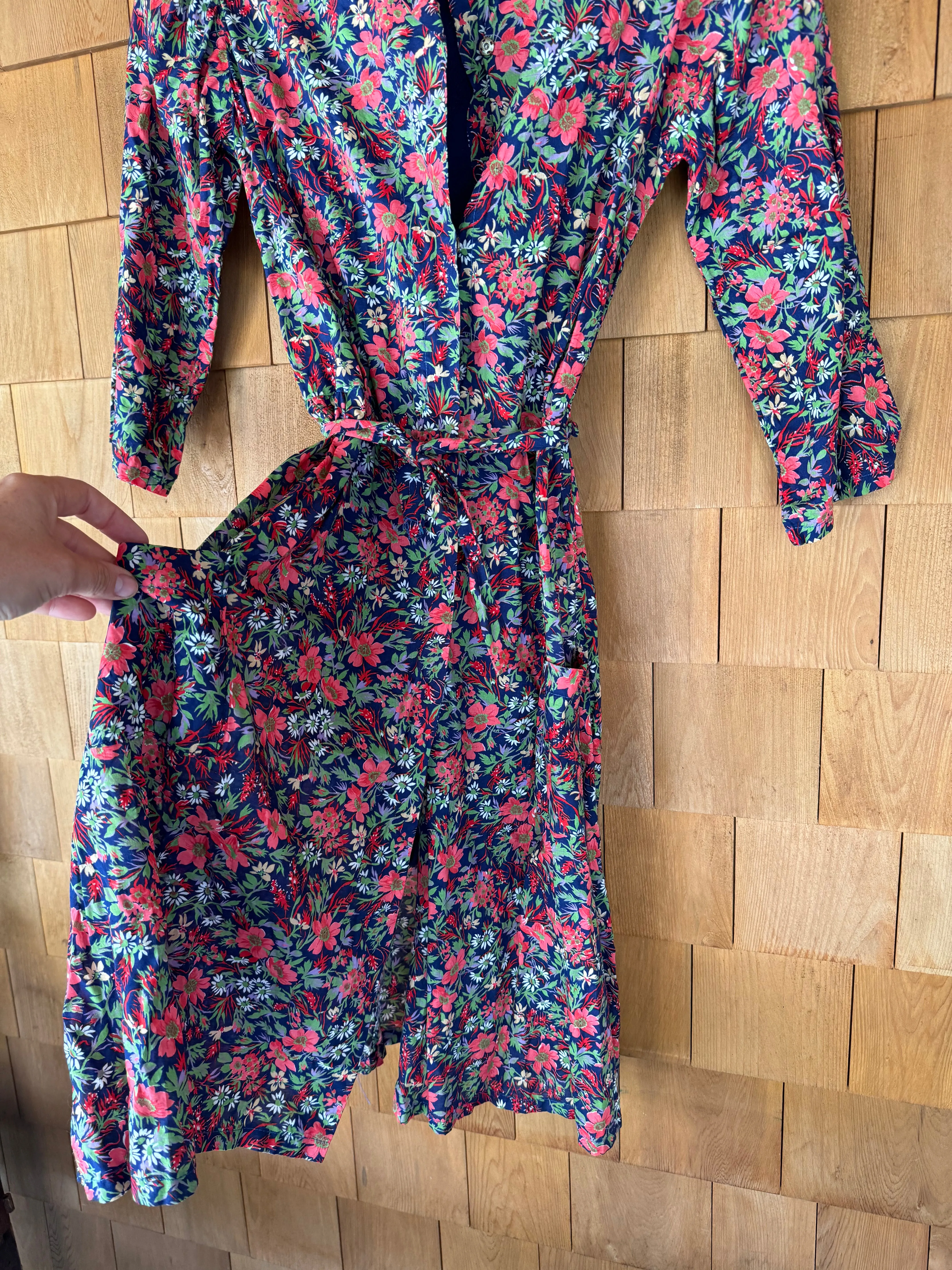 Vintage Handmade Floral Dress