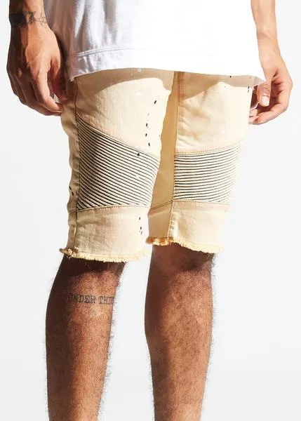 Wade Shorts (Khaki Paint)