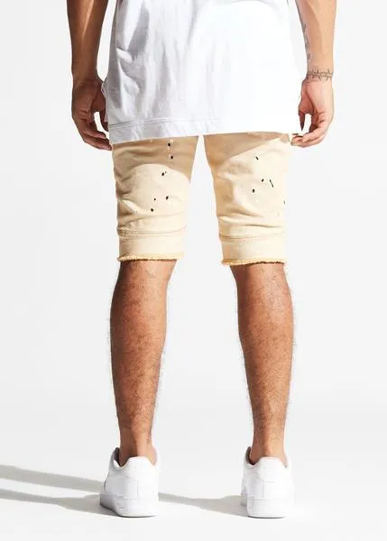 Wade Shorts (Khaki Paint)