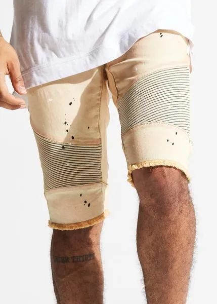 Wade Shorts (Khaki Paint)