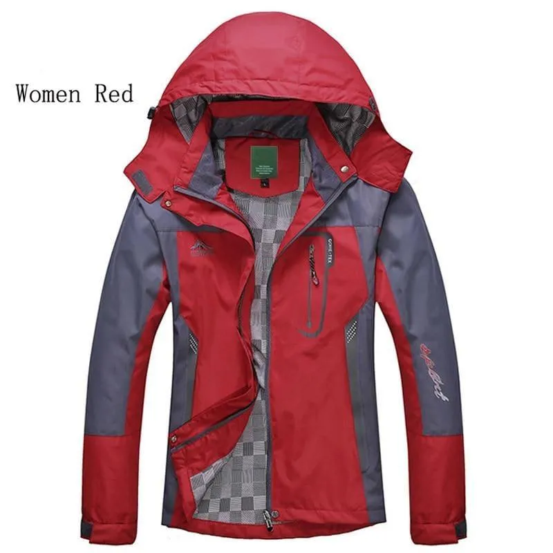 Waterproof Windbreaker Outwear Hooded Parkas Coat