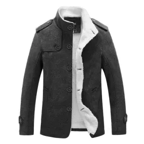 West Louis™ Wool Cotton Coat