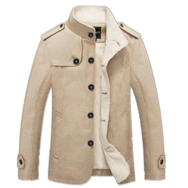 West Louis™ Wool Cotton Coat