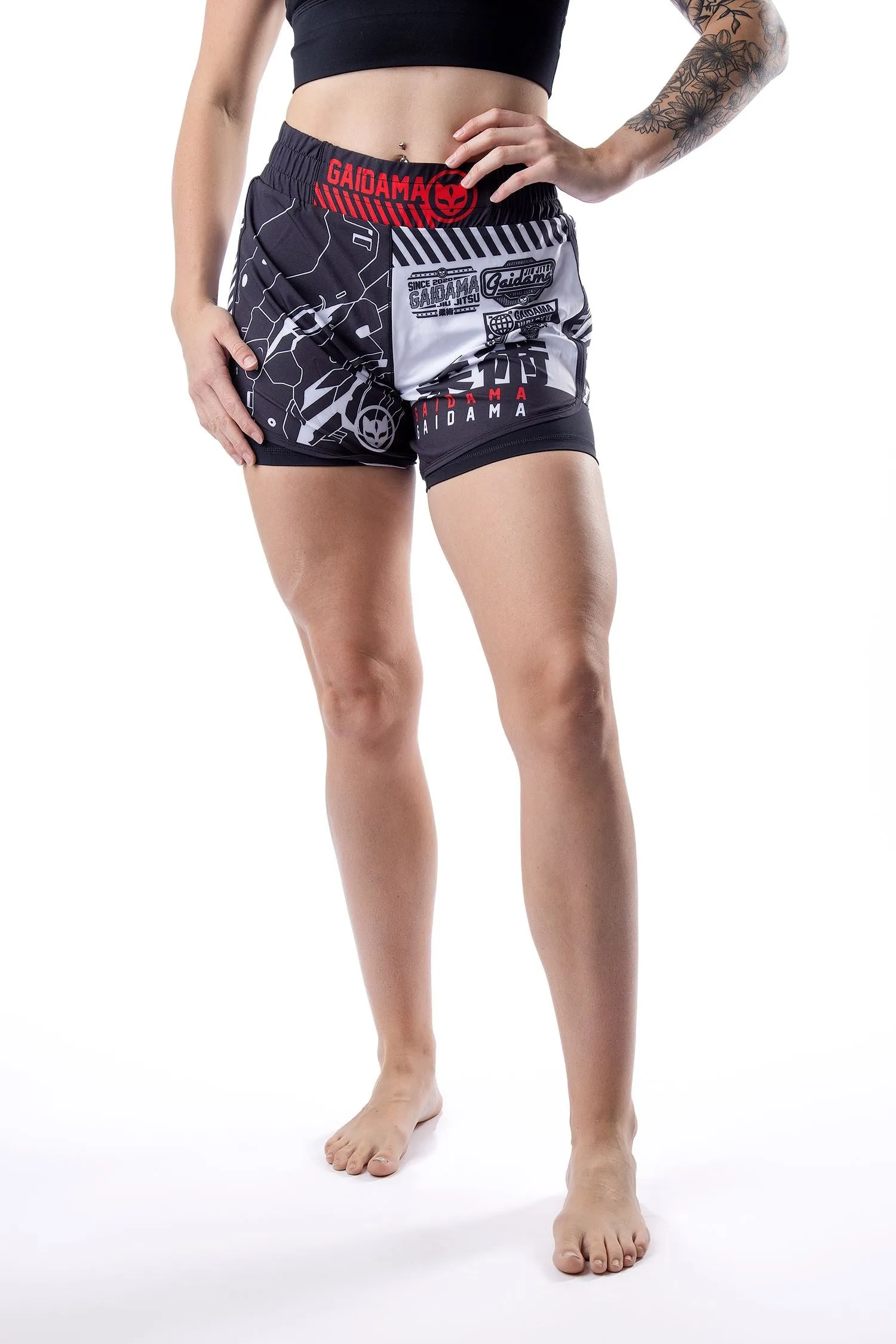 Women's Cyberverse Ranked Jiu Jitsu Board Shorts