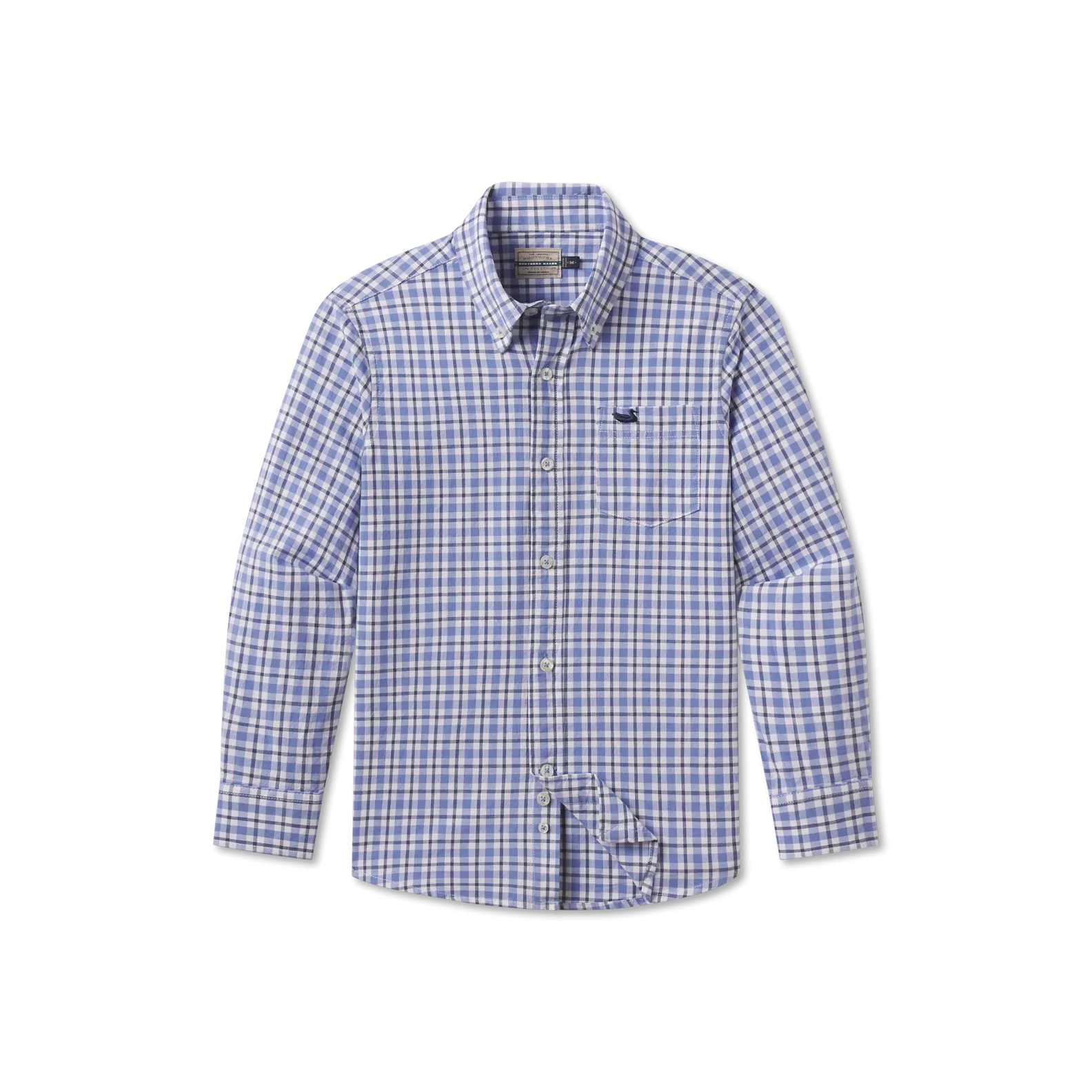 Youth Oak Grove Washed Gingham Dress Shirt